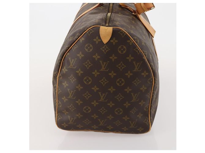 LOUIS VUITTON Monogram Keepall 55 Boston Bag M41424 LV Auth bs36244 Monogramma - vista 4