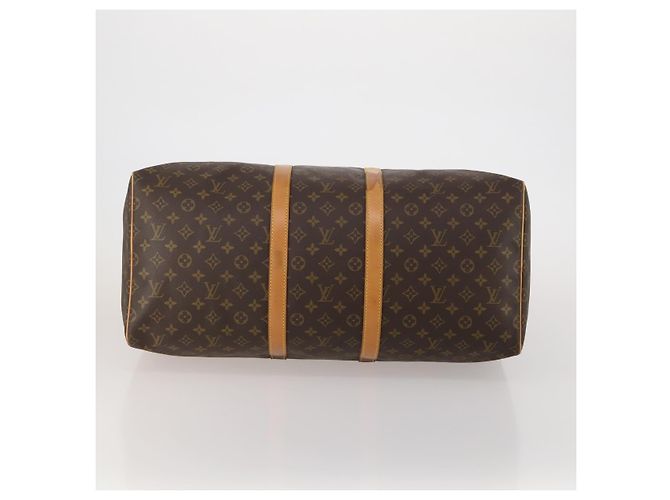 LOUIS VUITTON Monogram Keepall 55 Boston Bag M41424 LV Auth bs36244 Monogramma - vista 5