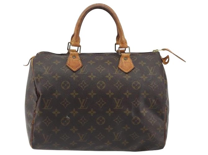 LOUIS VUITTON Borsa Monogram Speedy 30 M41526 LV Auth ep15249 Monogramma - vista 13