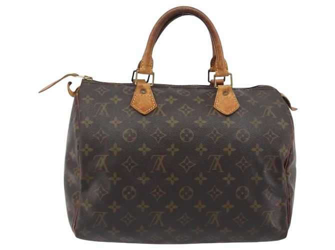 LOUIS VUITTON Borsa Monogram Speedy 30 M41526 LV Auth ep15249 Monogramma - vista 2