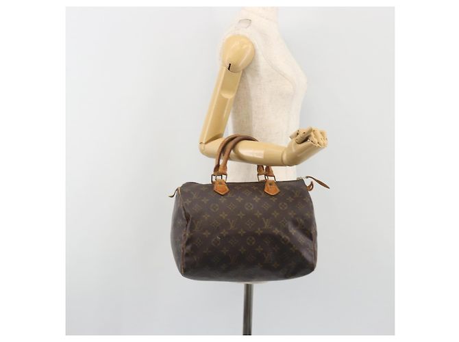LOUIS VUITTON Borsa Monogram Speedy 30 M41526 LV Auth ep15249 Monogramma - vista 22