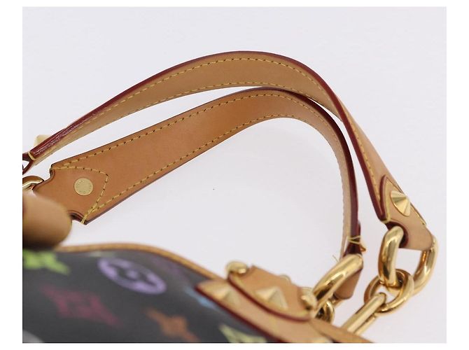 LOUIS VUITTON Borsa Tote Monogram Multicolor Annie GM Black M40304 LV Auth ka5405V Nero - vista 8