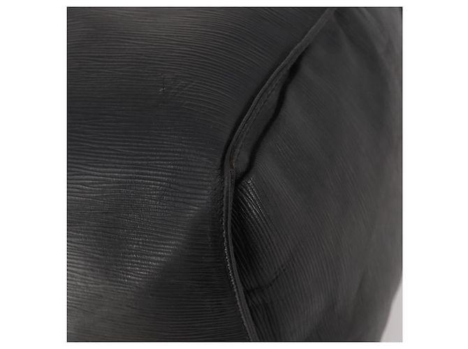 LOUIS VUITTON Epi Keepall 60 Boston Bag Noir M42942 LV Auth bs35863 Nero - vista 15