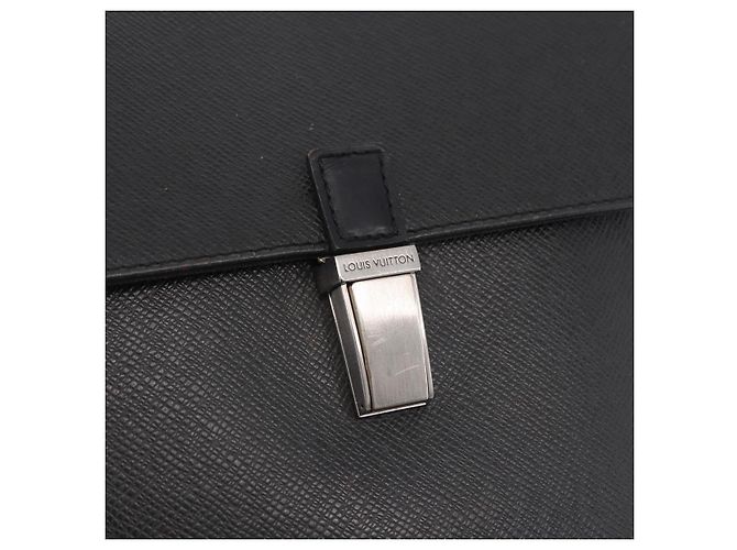 LOUIS VUITTON Borsa a Spalla Taiga Yaranga Ardoise M30824 LV Auth BA14105 Grigio - vista 17