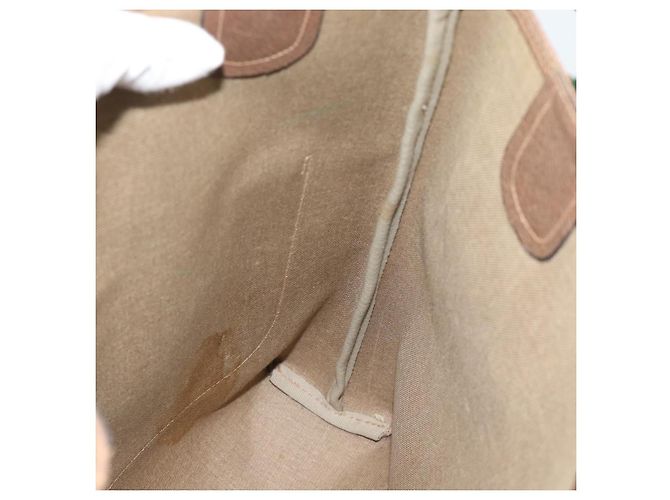 GUCCI GG Supreme Web Sherry Line Tote Bag PVC Beige 39 02 003 Auth 193140 - Ansicht 20