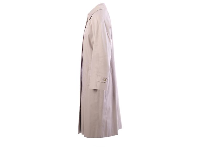 Burberry Vintage Car Coat in Beige mit Nova Check Futter - Ansicht 2