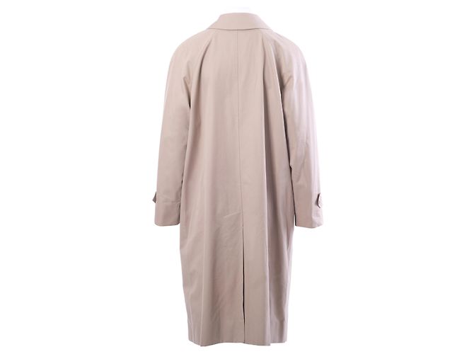 Burberry Vintage Car Coat in Beige mit Nova Check Futter - Ansicht 3