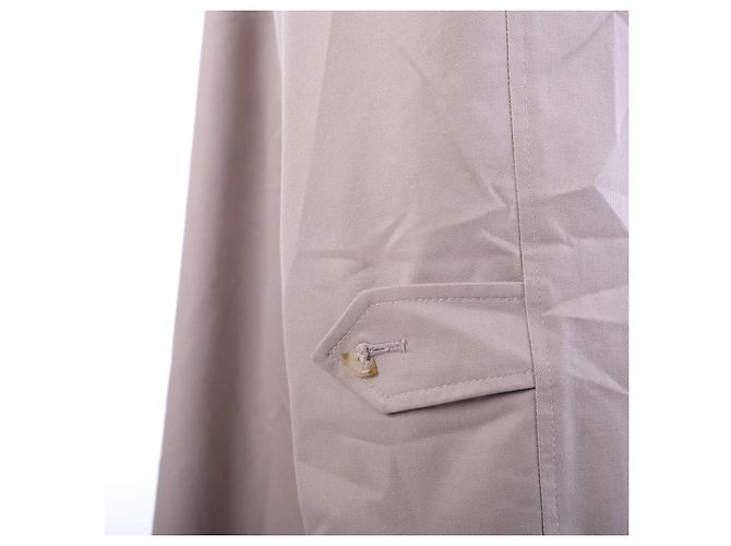 Burberry Vintage Car Coat in Beige mit Nova Check Futter - Ansicht 4
