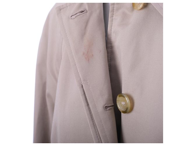 Burberry Vintage Car Coat in Beige mit Nova Check Futter - Ansicht 6