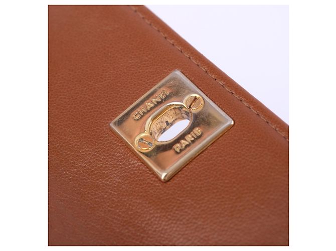 Timeless Borsa a tracolla Chanel Extra Mini in pelle trapuntata Marrone - vista 7