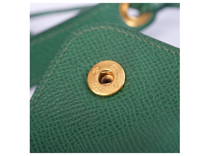 Pochette da cintura in pelle Epsom verde Hermès - vista 4