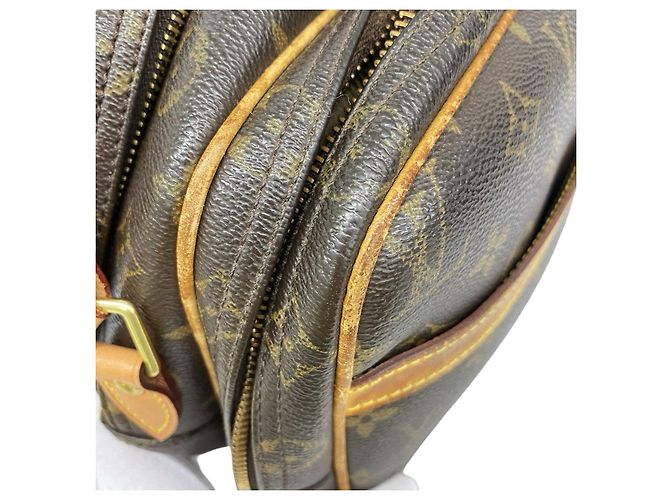 Louis Vuitton Reporter PM Castaño Dorado - vista 6