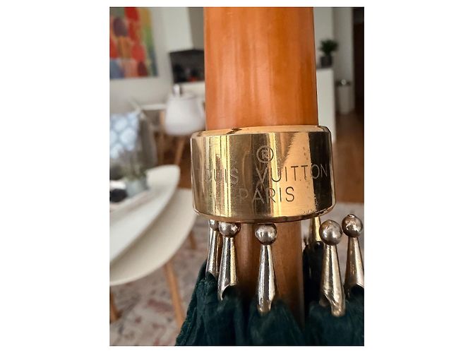 Louis Vuitton Monogram Umbrella in Dark Green Golden - view 2