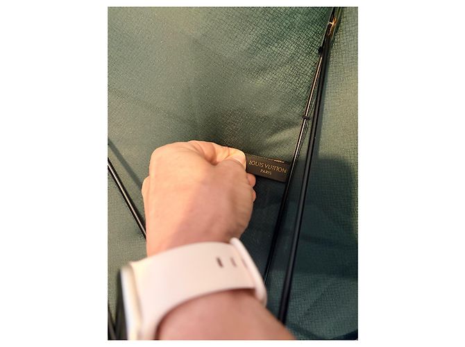 Louis Vuitton Monogram Umbrella in Dark Green Golden - view 5