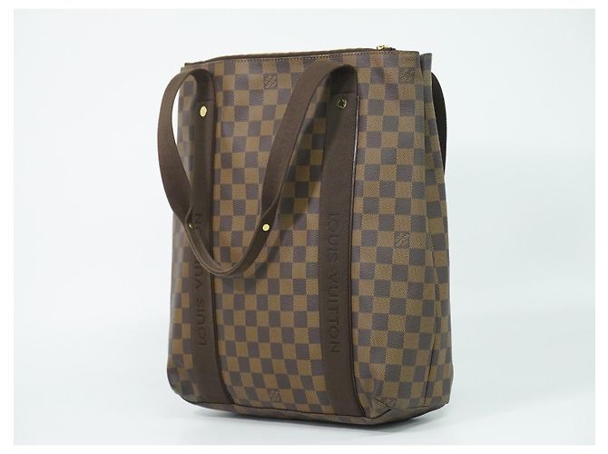 Louis Vuitton Beaubourg Damier Medium Marrone - vista 2