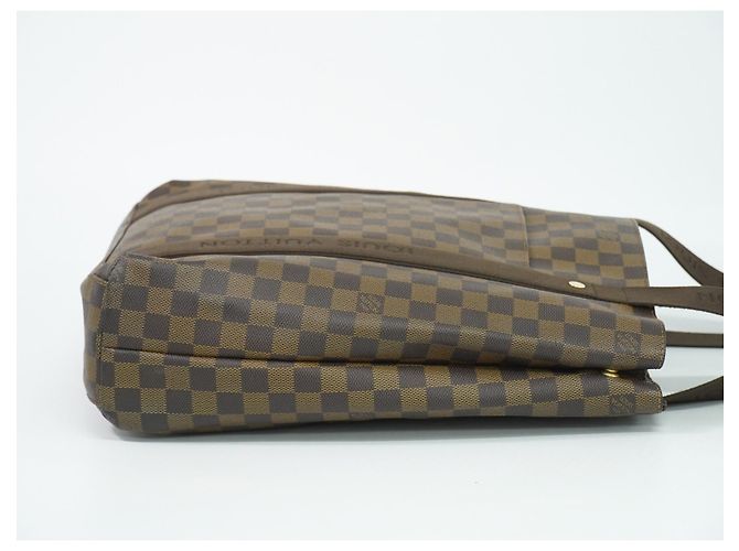 Louis Vuitton Beaubourg Damier Medium Marrone - vista 3