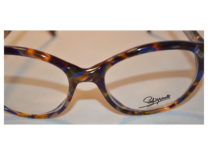 Occhiali Schiaparelli SC719 in acetato multicolore - vista 3