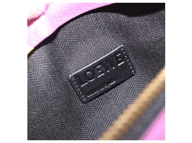 Loewe T Messenger Leather Medium Multicolore - vista 6