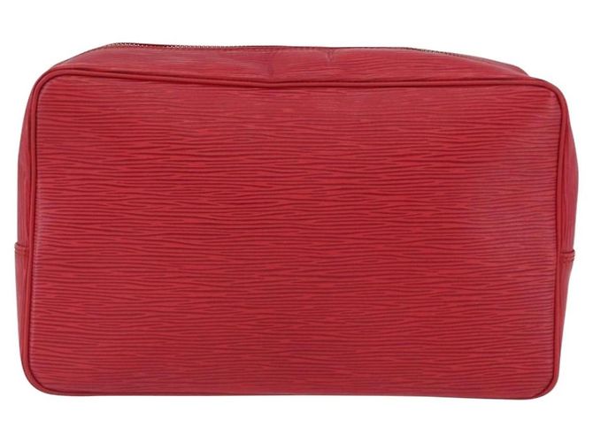 Louis Vuitton Trousse Toiletry Monogram Canvas 28 Rosso - vista 2