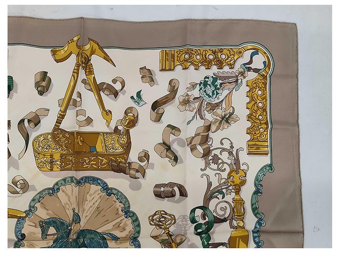 Hermès Hermes Carré 90 Silk multicolor 90 x 90 cm Multicolore - vista 3