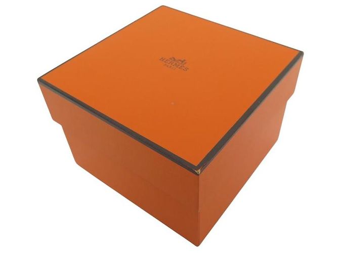 Hermès HERMES CAPE COD ARCEAU HEURE H CLIPPER 13CM ORANGENE UHRBOX - Ansicht 6