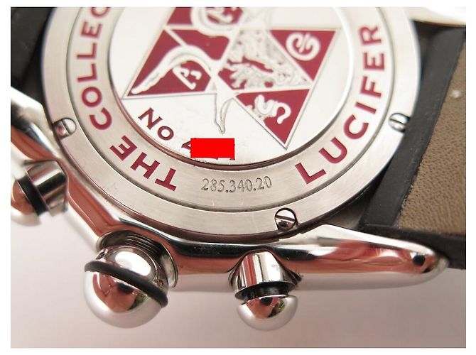 RELOJ CORUM BUBBLE LUCIFER 28534020 AUTOMÁTICO 45 MM CHRONO EDICIÓN LIMITADA - vista 7