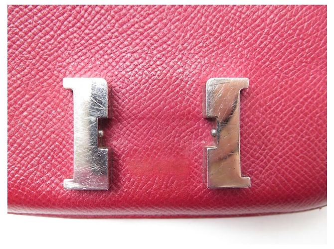 Hermès HERMES CONSTANCE 14 MICRO HAND TASCHE AUS EPSOM LEDER ROT - Ansicht 12