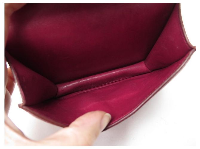 Hermès HERMES CONSTANCE 14 MICRO HAND TASCHE AUS EPSOM LEDER ROT - Ansicht 13
