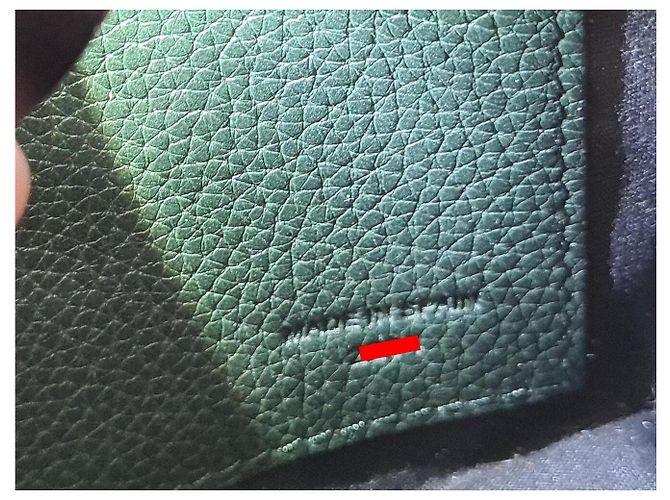 Fauré Le Page NOVA SACOLA FAURE LEPAGE CALIBRE 17 COURO GRAIN E LONA COM ALÇA Verde - vista 15