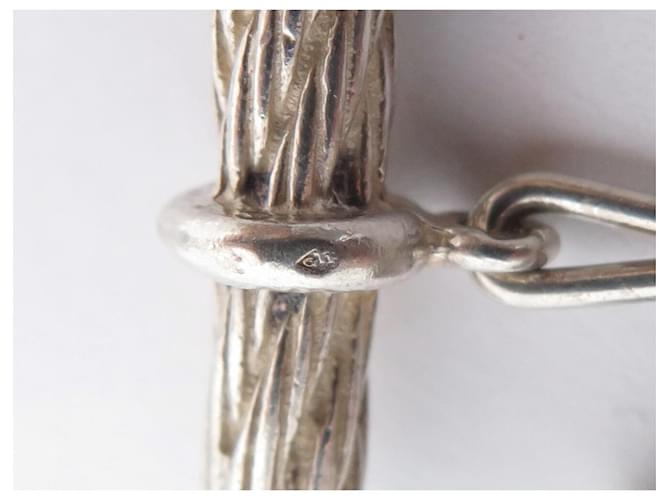 Hermès GEMELLI HERMES DE PERCIN IN ARGENTO 925 CORDAGE - vista 5