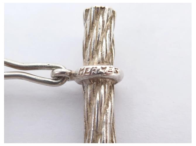 Hermès GEMELLI HERMES DE PERCIN IN ARGENTO 925 CORDAGE - vista 6