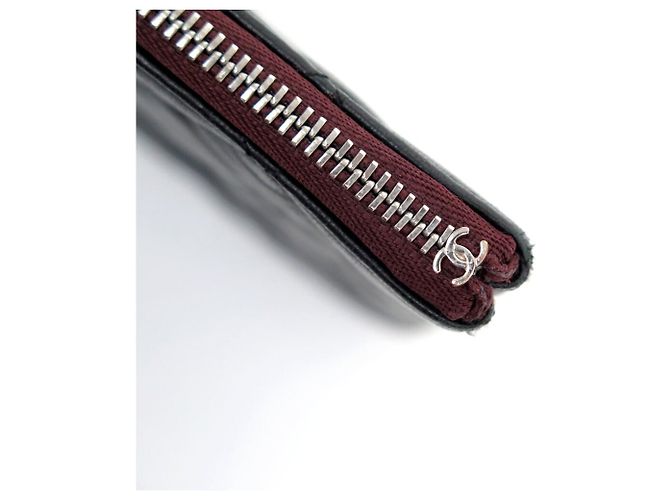Timeless NUOVA CHANEL POUCH CLASSICA IN PELLE MATELASSÉ CON ZIP A82545 Nero - vista 6