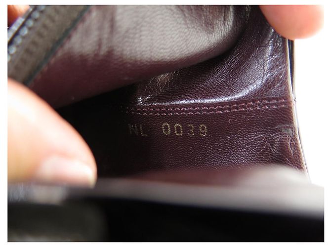 STIVALETTI LOUIS VUITTON JEALOUS 38 vernice amarante Bordò - vista 12