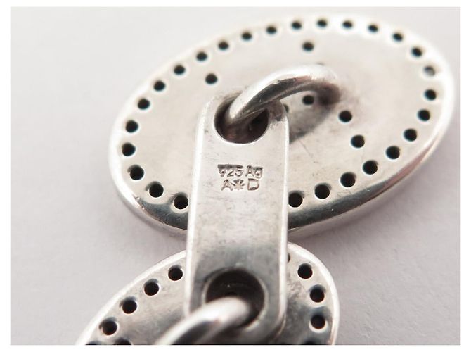 Hermès GEMELLI HERMES EVELYNE IN ARGENTO STERLING 925 - vista 5