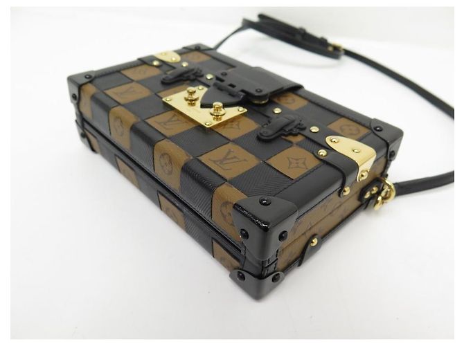 NUOVA BORSA LOUIS VUITTON PETITE MALLE DAMIER TRESSAGE - vista 5