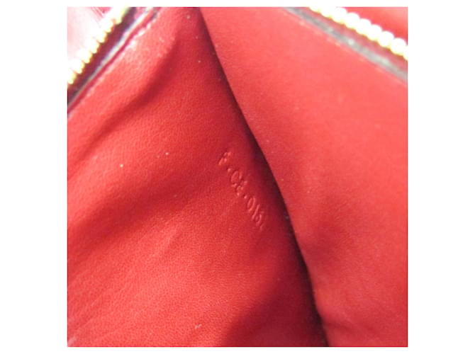 Céline Celine Classic Box Pelle Liscia Medium Rosso - vista 4