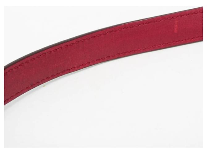 Céline Celine Classic Box Pelle Liscia Medium Rosso - vista 5
