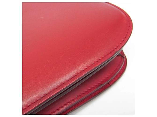 Céline Celine Classic Box Pelle Liscia Medium Rosso - vista 7