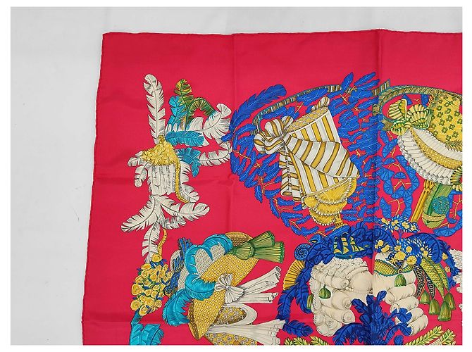 Hermès Hermes Carré 90 Seta multicolore 90 x 90 cm - vista 2