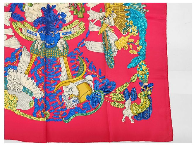 Hermès Hermes Carré 90 Seta multicolore 90 x 90 cm - vista 4