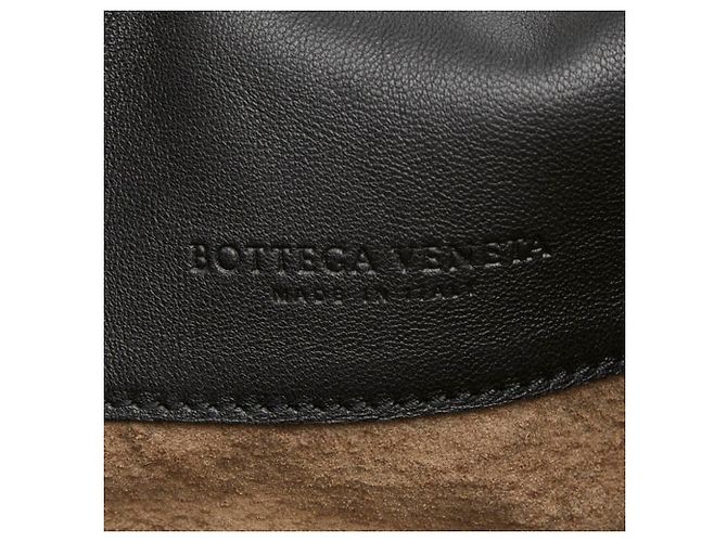 Bolsa Tote Bottega Veneta Intrecciato Preto - vista 11