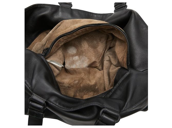 Bolsa Tote Bottega Veneta Intrecciato Preto - vista 8