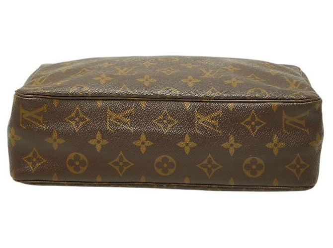 Clutch Louis Vuitton Monogram Marrone - vista 3