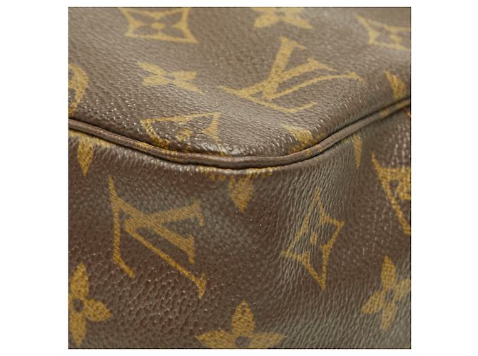 Clutch Louis Vuitton Monogram Marrone - vista 4
