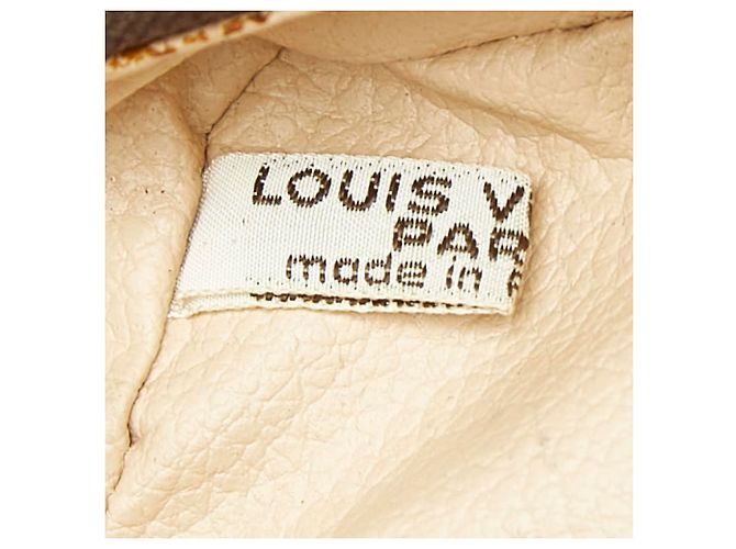Louis Vuitton Monogram Trousses Toilette 28 Clutch Bag Marrone - vista 9