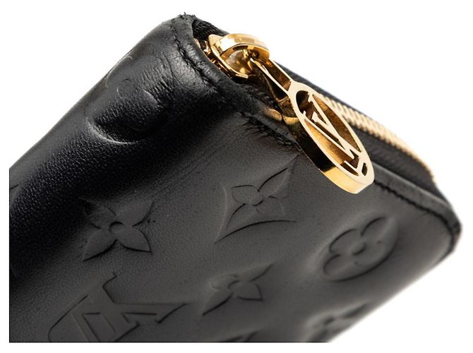 Zippy Langer Geldbeutel mit Louis Vuitton Monogramm-Prägung Schwarz - Ansicht 4