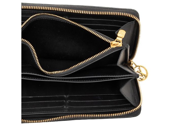 Zippy Langer Geldbeutel mit Louis Vuitton Monogramm-Prägung Schwarz - Ansicht 5