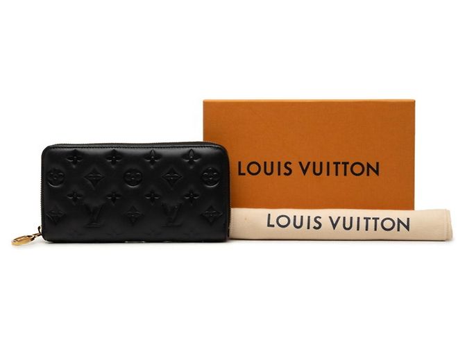 Zippy Langer Geldbeutel mit Louis Vuitton Monogramm-Prägung Schwarz - Ansicht 7