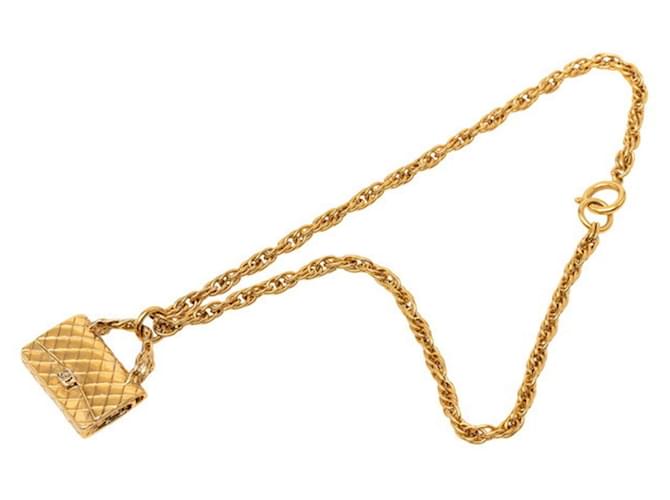 Collana Chanel Dorata D'oro - vista 3