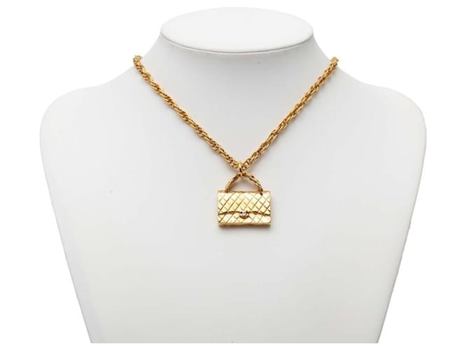 Collana Chanel Dorata D'oro - vista 5